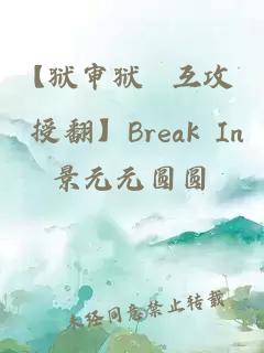 【狱审狱 互攻 授翻】Break In