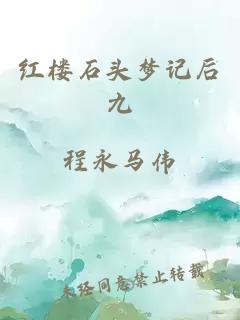 红楼石头梦记后九