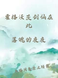 霍格沃茨剑仙在此